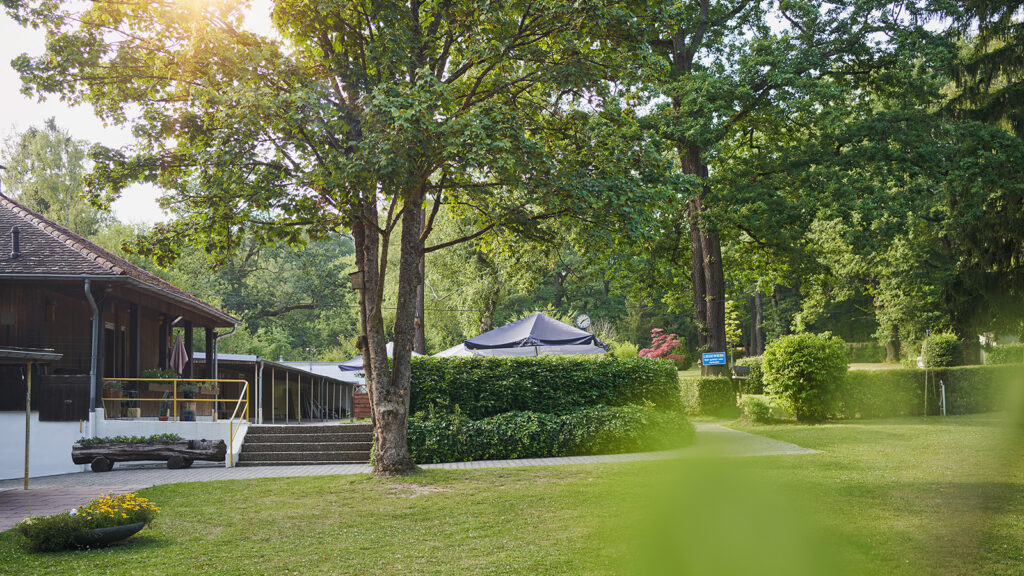 Buildings on the recreation grounds