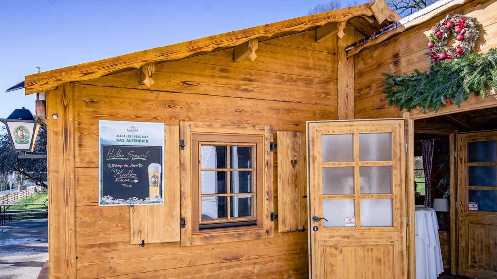 Eingang von Martha die Hütte